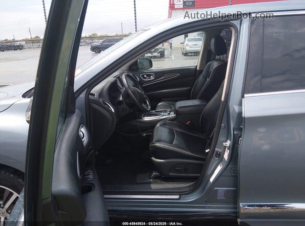 5N1DL0MM7KC552792 2019 INFINITI QX60 Light Blue 
