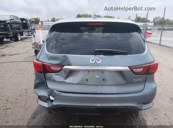5N1DL0MM7KC552792 2019 INFINITI QX60 Light Blue 