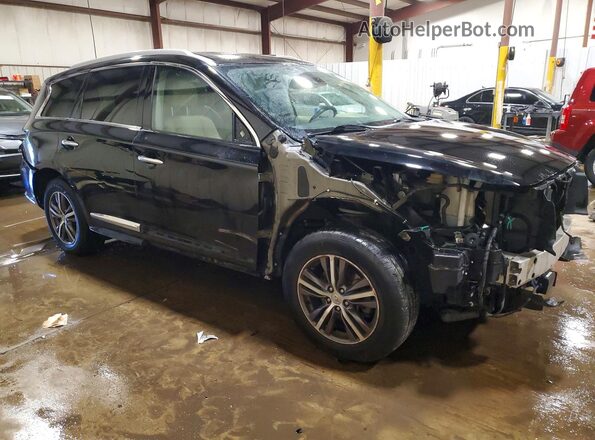 5N1DL0MM7KC560388 2019 INFINITI QX60 Black Front right