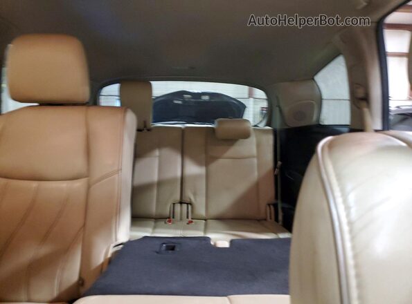 5N1DL0MM7KC560388 2019 INFINITI QX60 Black Rear seats view