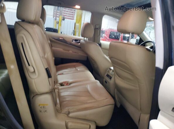 5N1DL0MM7KC560388 2019 INFINITI QX60 Black Rear interior view