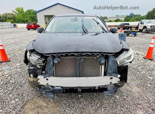5N1DL0MM7LC509605 2020 INFINITI QX60 Black Front view