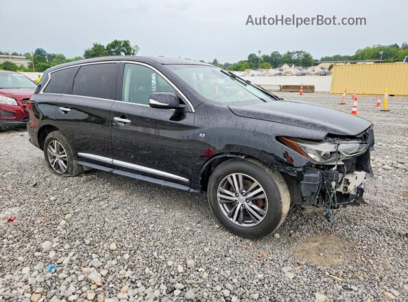 5N1DL0MM7LC509605 2020 INFINITI QX60 Black Front right