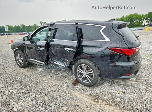 5N1DL0MM7LC509605 2020 INFINITI QX60 Black Rear left