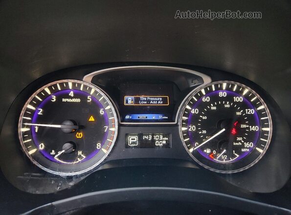 5N1DL0MM7LC509605 2020 INFINITI QX60 Black Instrument cluster view