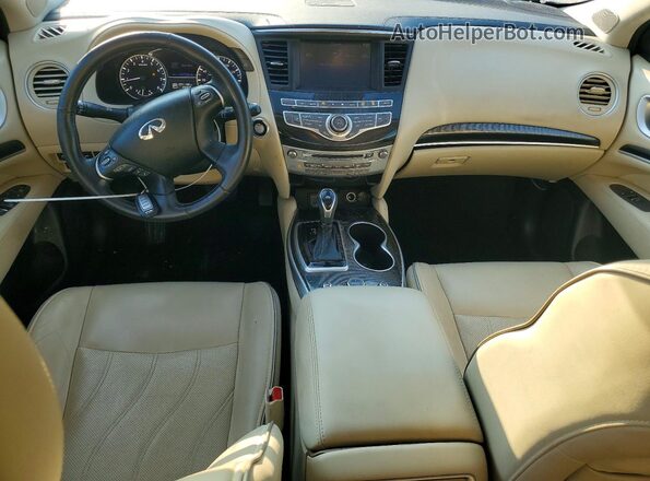 5N1DL0MM7LC523004 2020 INFINITI QX60 Black Առջևի վահանակի տեսք