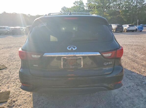5N1DL0MM7LC523004 2020 INFINITI QX60 Black Հետևի տեսք