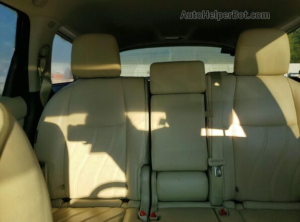 5N1DL0MM7LC523004 2020 INFINITI QX60 Black Հետևի նստատեղերի տեսք