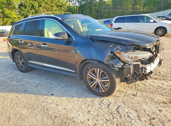 5N1DL0MM7LC523004 2020 INFINITI QX60 Black Առջևի աջ