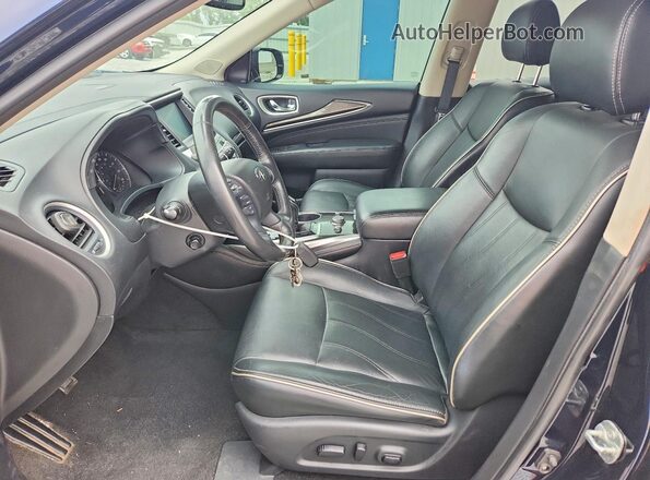 5N1DL0MM7LC542720 2020 INFINITI QX60 Синий Вид салона спереди