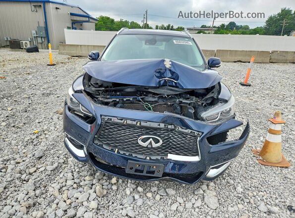 5N1DL0MM7LC542720 2020 INFINITI QX60 Синий Вид спереди