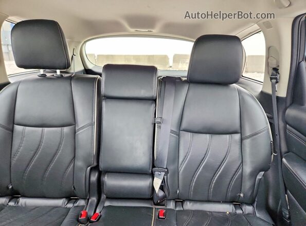 5N1DL0MM7LC542720 2020 INFINITI QX60 Синий Вид задних сидений