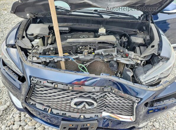 5N1DL0MM7LC542720 2020 INFINITI QX60 Синий Вид подкапотного пространства