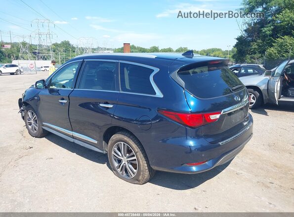 5N1DL0MM8HC508180 2017 INFINITI QX60 Blue Հետևի ձախ