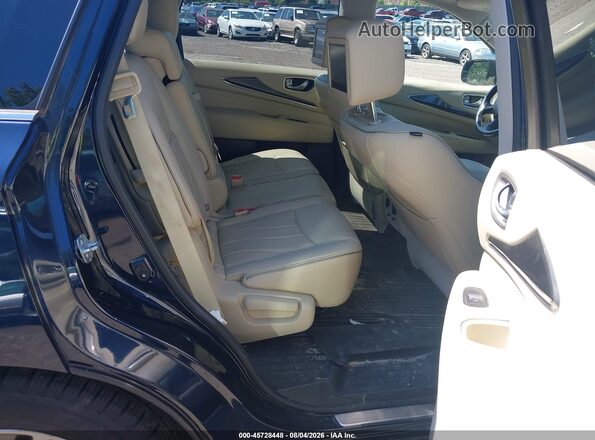 5N1DL0MM8HC508180 2017 INFINITI QX60 Blue VIN կոդի պիտակի տեսք
