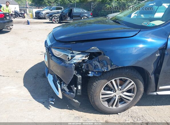 5N1DL0MM8HC508180 2017 INFINITI QX60 Blue Դիմացի տեսք