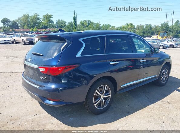 5N1DL0MM8HC508180 2017 INFINITI QX60 Blue Հետևի աջ