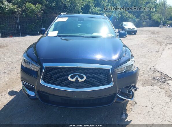 5N1DL0MM8HC508180 2017 INFINITI QX60 Blue Սարքավորումների վահանակի տեսք