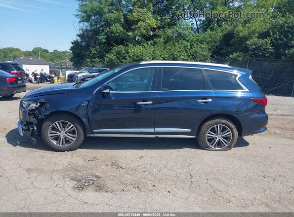 5N1DL0MM8HC508180 2017 INFINITI QX60 Blue Սալոնի 360 աստիճան տեսք