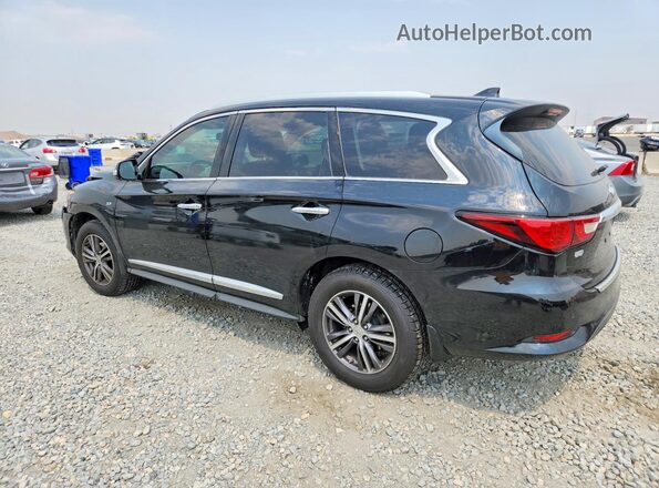 5N1DL0MM8HC522449 2017 INFINITI QX60 Black Tył lewy