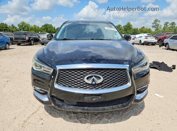 5N1DL0MM8HC551367 2017 INFINITI QX60 Black Widok z przodu