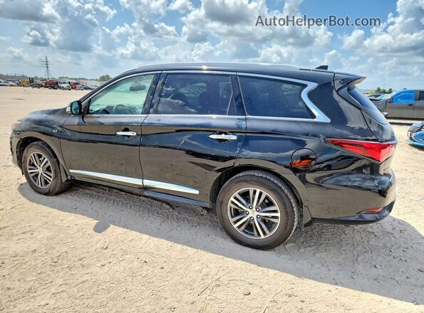 5N1DL0MM8HC551367 2017 INFINITI QX60 Black Tył lewy