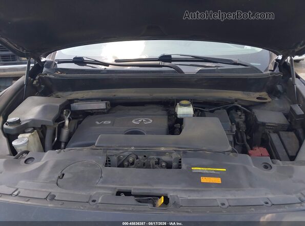 5N1DL0MM8HC559873 2017 INFINITI QX60 Black უკანა ხედი