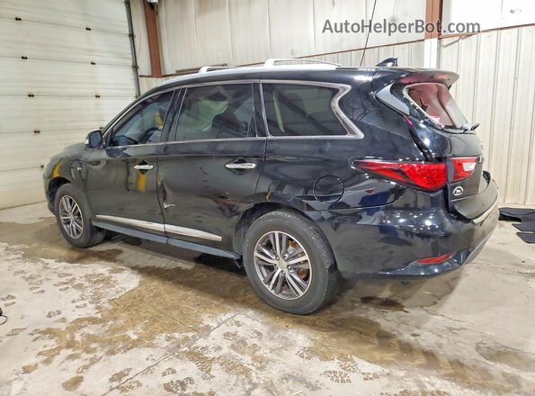 5N1DL0MM8JC516589 2018 INFINITI QX60 Черный Задняя левая четверть