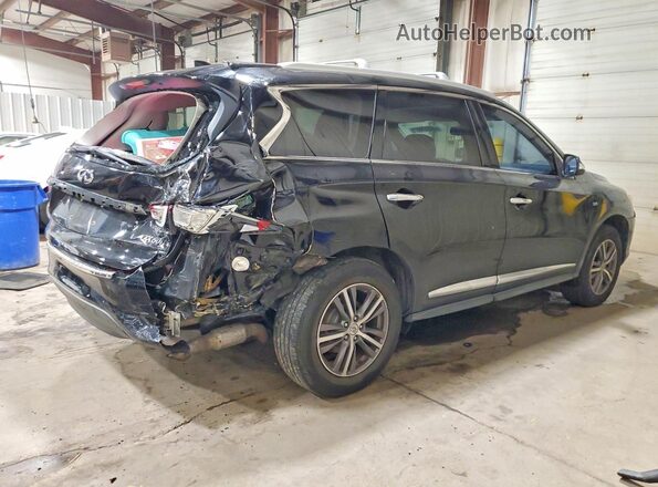 5N1DL0MM8JC516589 2018 INFINITI QX60 Черный Задняя правая четверть