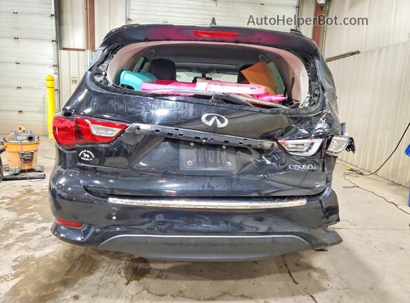 5N1DL0MM8JC516589 2018 INFINITI QX60 Черный Вид сзади