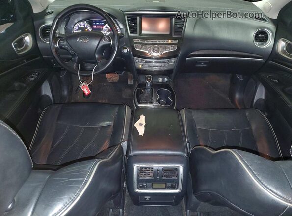 5N1DL0MM8JC516589 2018 INFINITI QX60 Черный Вид панели приборов