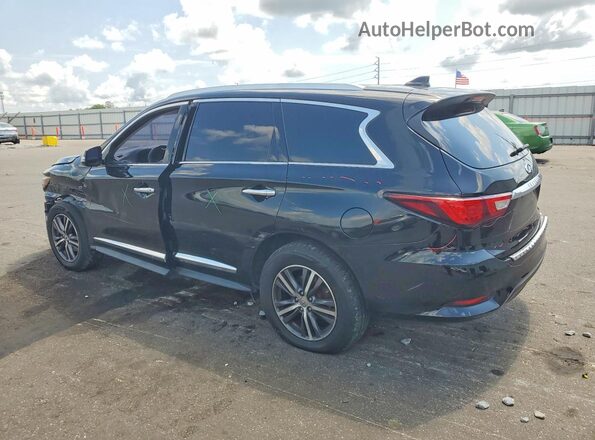 5N1DL0MM8JC516608 2018 INFINITI QX60 Черный Задняя левая четверть