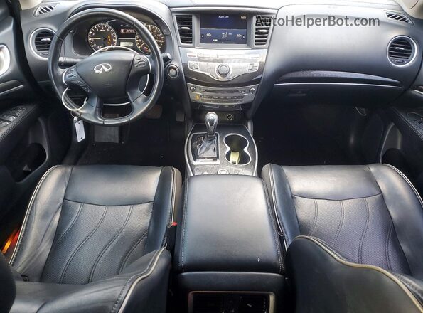 5N1DL0MM8JC516608 2018 INFINITI QX60 Черный Вид панели приборов