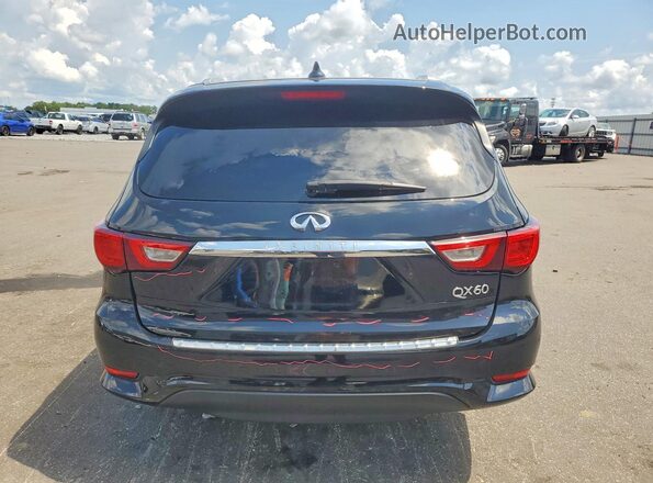 5N1DL0MM8JC516608 2018 INFINITI QX60 Черный Вид сзади