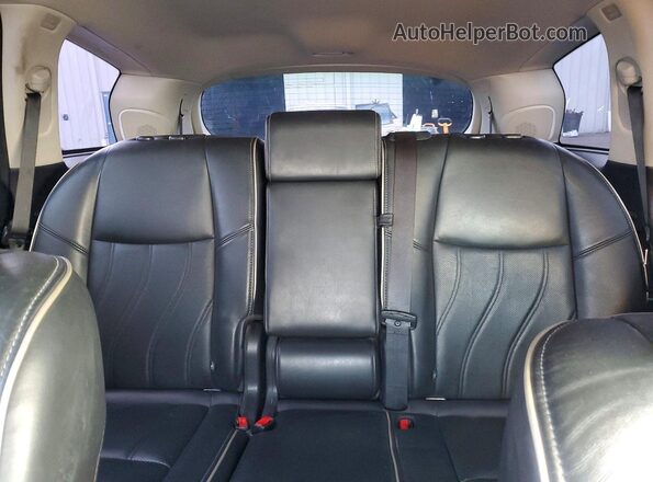 5N1DL0MM8JC516608 2018 INFINITI QX60 Черный Вид задних сидений