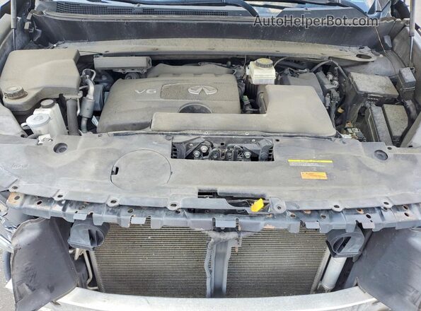 5N1DL0MM8JC516608 2018 INFINITI QX60 Черный Вид подкапотного пространства