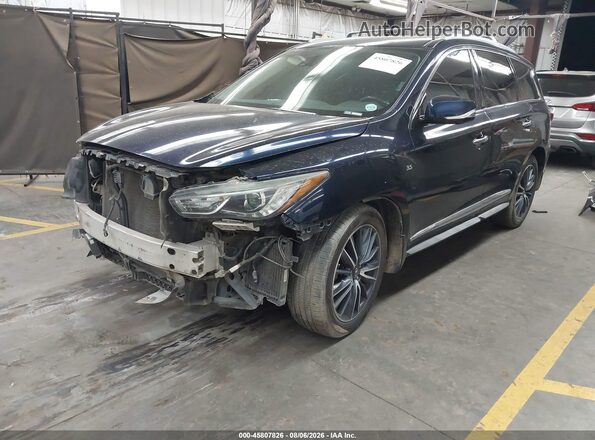5N1DL0MM8JC520089 2018 INFINITI QX60 Blue Передня ліва чверть
