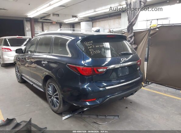 5N1DL0MM8JC520089 2018 INFINITI QX60 Blue Задня ліва чверть