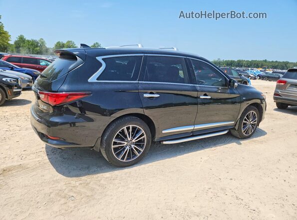 5N1DL0MM8JC524532 2018 INFINITI QX60 Черный Задняя правая четверть