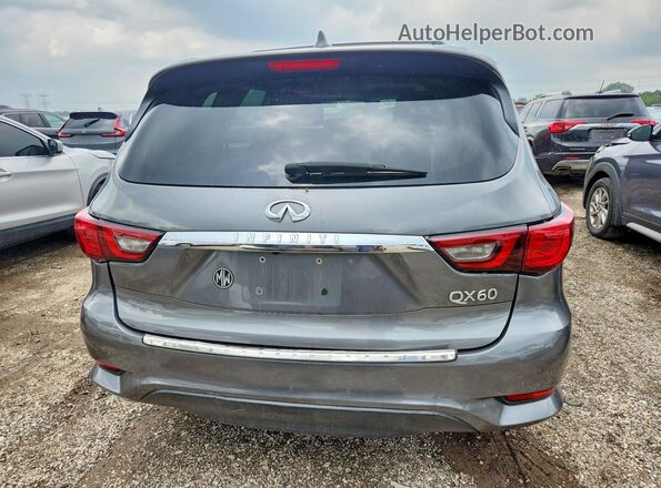 5N1DL0MM8JC526877 2018 INFINITI QX60 Gray Vista trasera