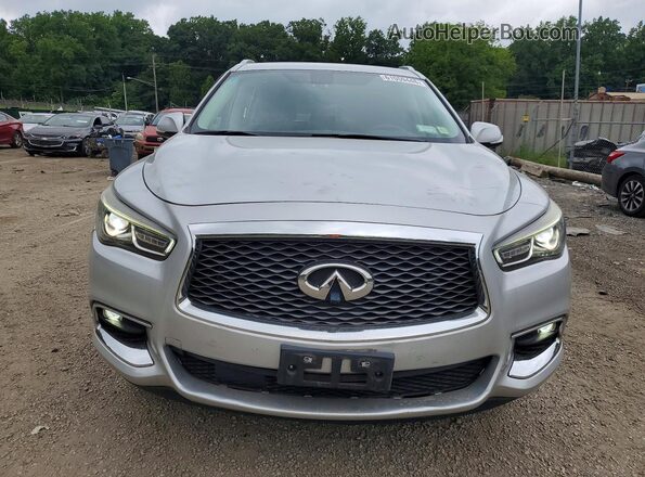 5N1DL0MM8JC527463 2018 INFINITI QX60 Silver Դիմացի տեսք