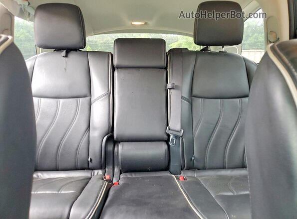 5N1DL0MM8JC527463 2018 INFINITI QX60 Silver Հետևի նստատեղերի տեսք