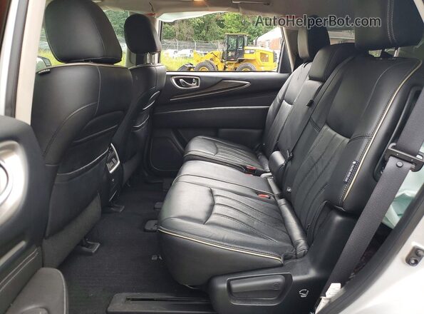 5N1DL0MM8JC527463 2018 INFINITI QX60 Silver Սալոնի հետևի տեսք