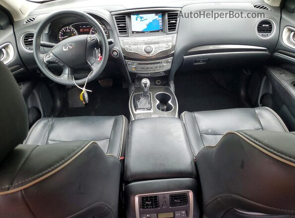 5N1DL0MM8JC527463 2018 INFINITI QX60 Silver Առջևի վահանակի տեսք