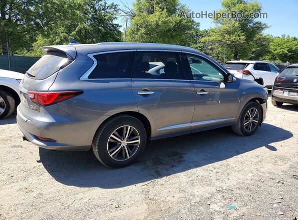 5N1DL0MM8KC521583 2019 INFINITI QX60 Gray Հետևի աջ