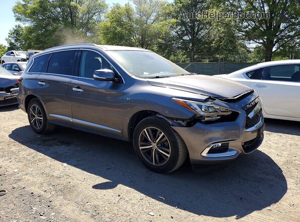 5N1DL0MM8KC521583 2019 INFINITI QX60 Gray Առջևի աջ