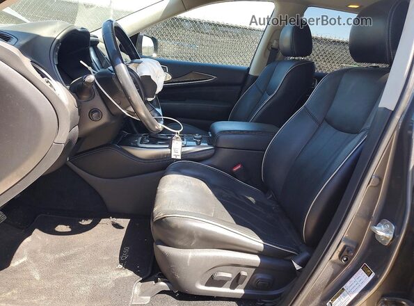 5N1DL0MM8KC521583 2019 INFINITI QX60 Gray Սալոնի դիմացի տեսք