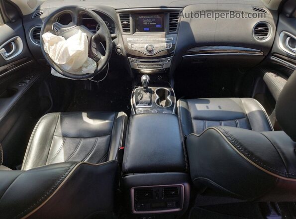 5N1DL0MM8LC502999 2020 INFINITI QX60 White Առջևի վահանակի տեսք