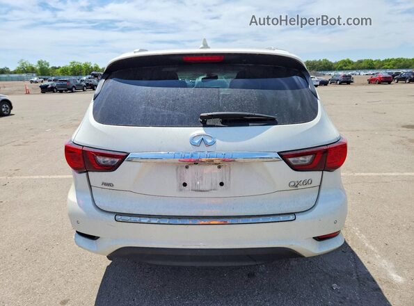 5N1DL0MM8LC502999 2020 INFINITI QX60 White Հետևի տեսք