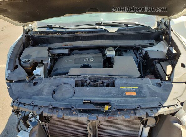 5N1DL0MM8LC502999 2020 INFINITI QX60 White Շարժիչի բաժամունքի տեսք